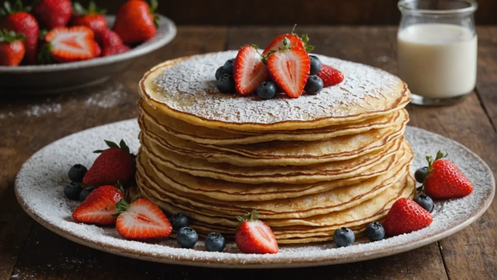 Secrets gourmands : des crêpes sucrées à tomber du ciel