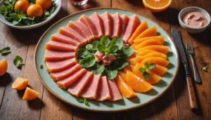 entrée jambon melon